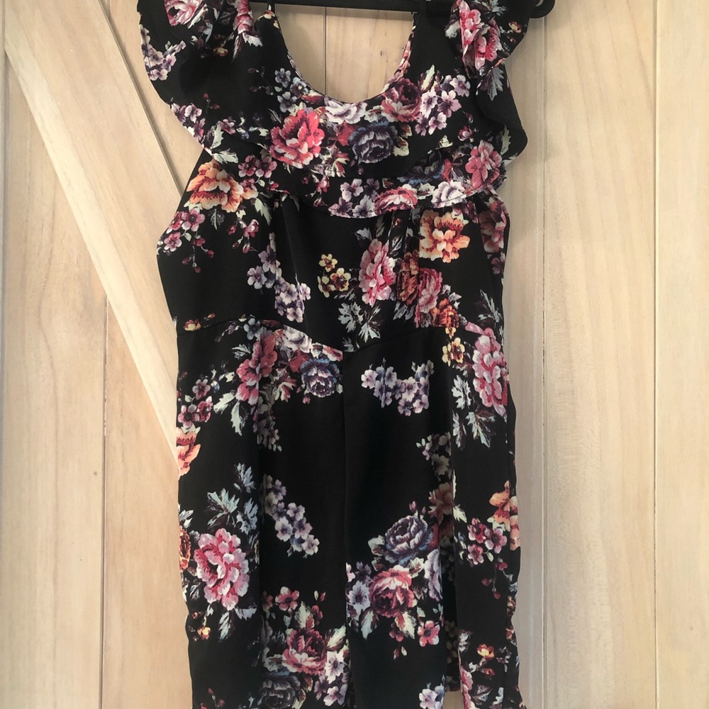 Off the shoulder romper